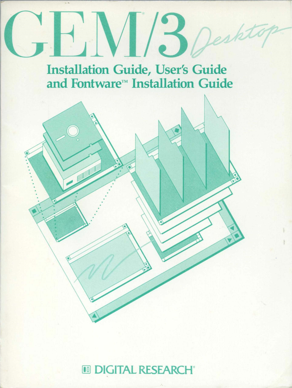 Installation Guide, User's Guide and Fontware™Installation Guide