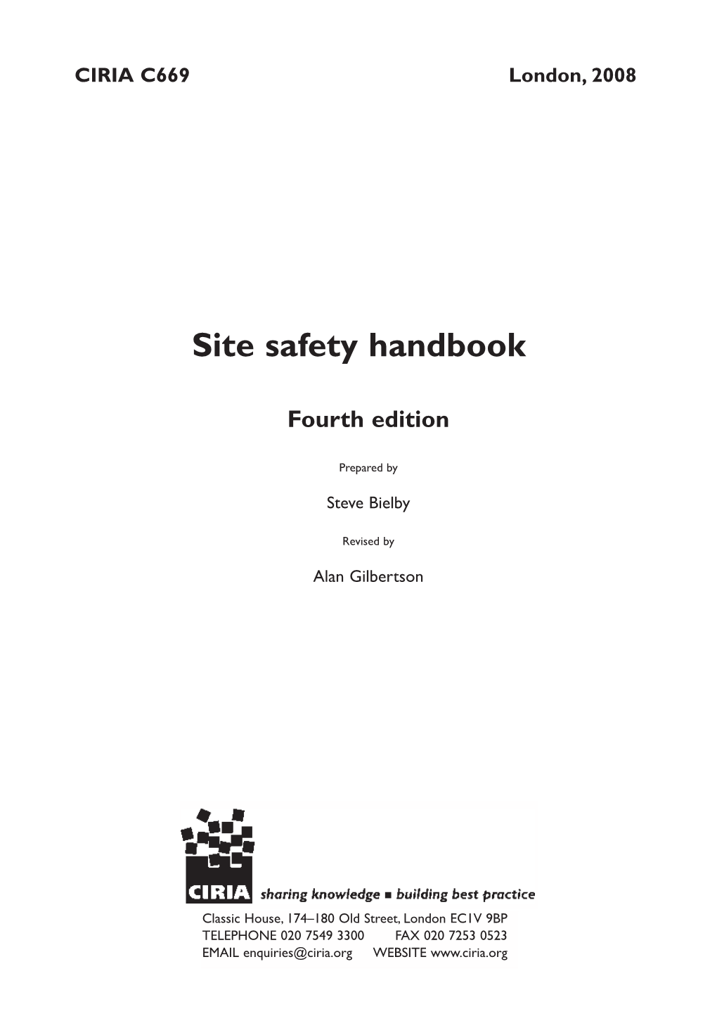 Site Safety Handbook