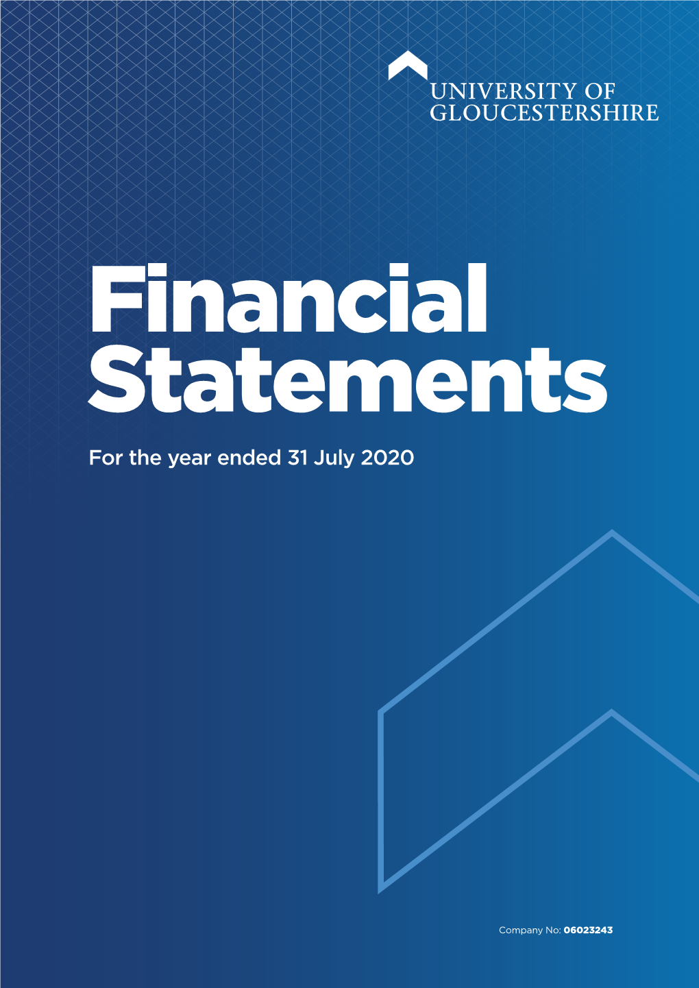 University of Gloucestershire Financial Statements 2019/20