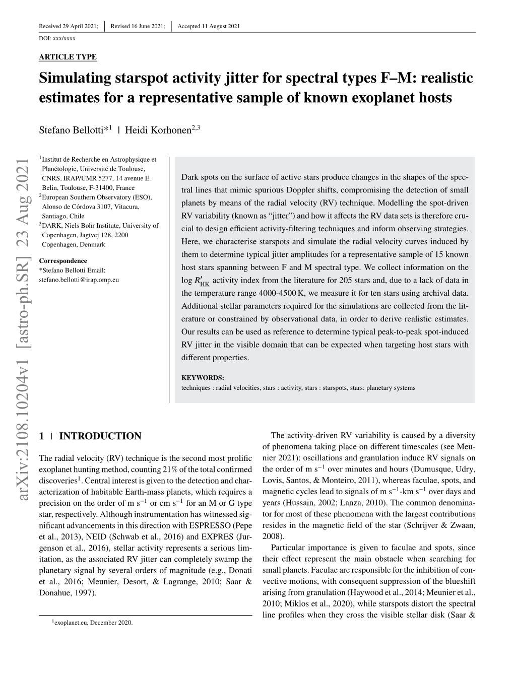 Simulating Starspot Activity Jitter for Spectral Types F–M: Realistic Estimates for a Representative Sample of Known Exoplanet Hosts