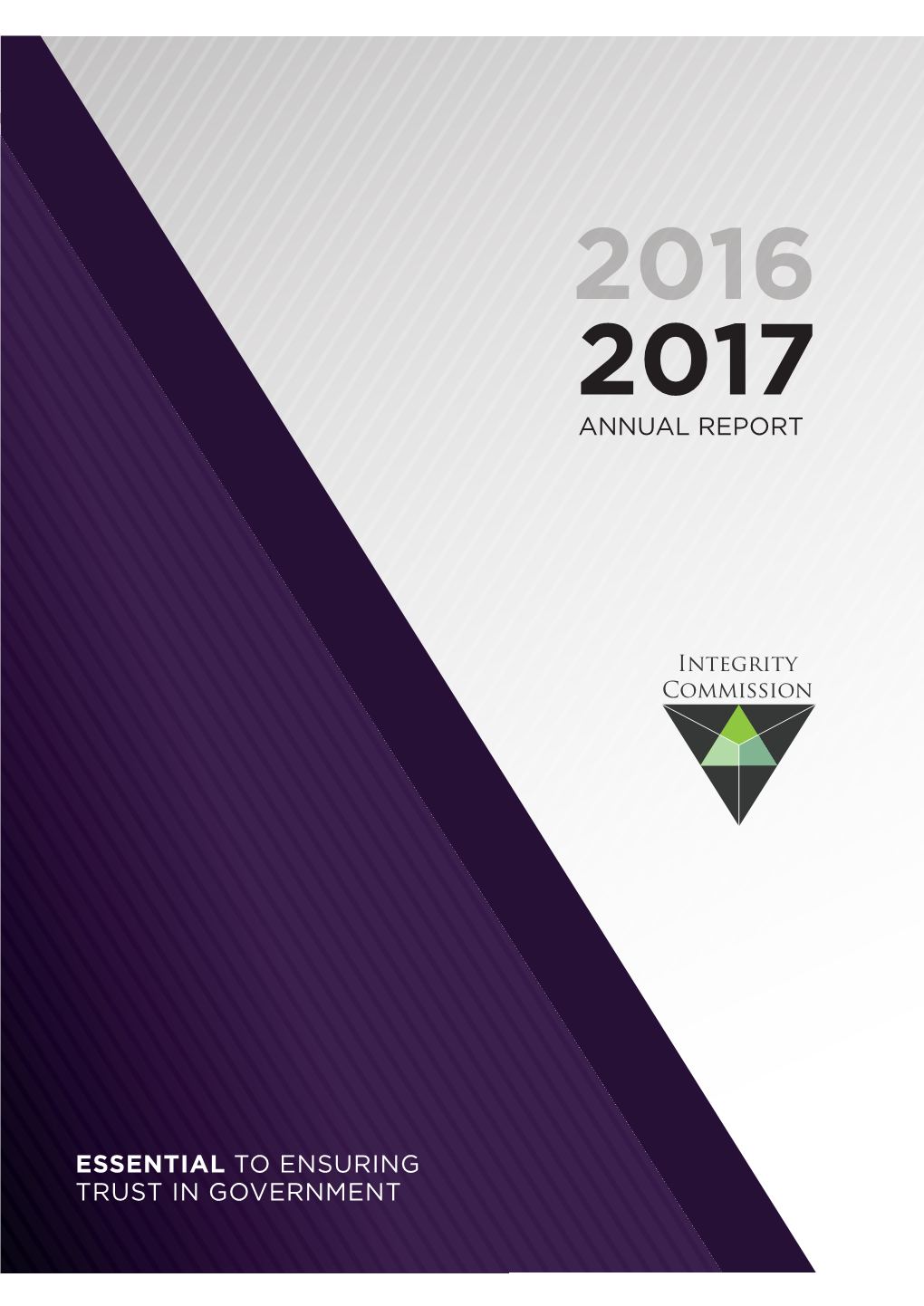 Integrity Commission Annual Report 2016-17