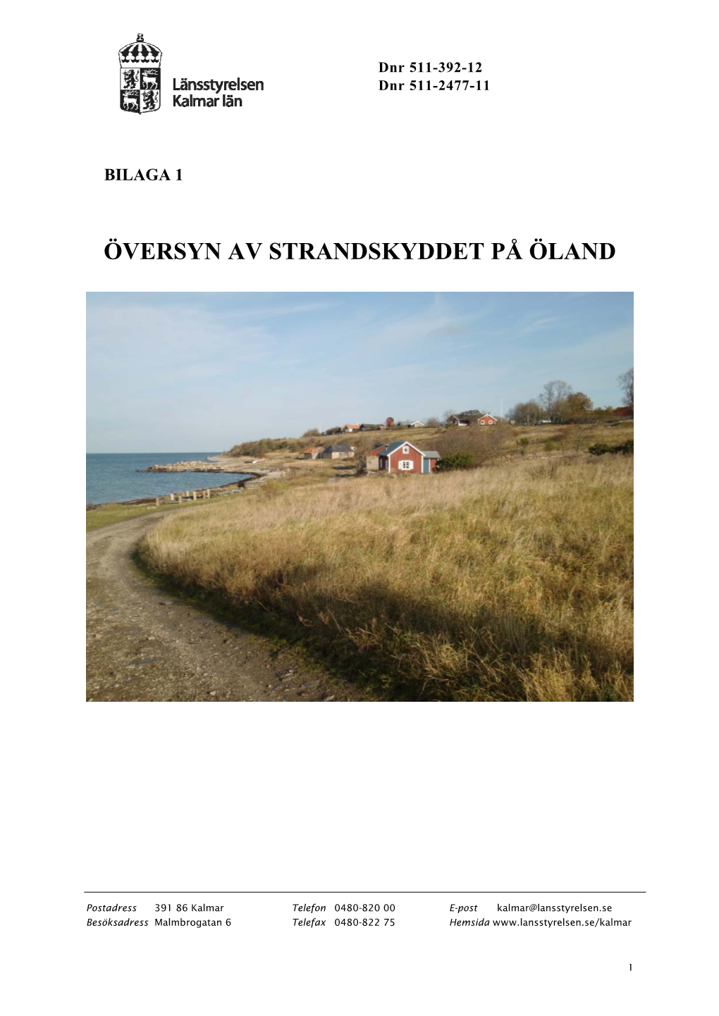 Översyn Av Strandskyddet På Öland