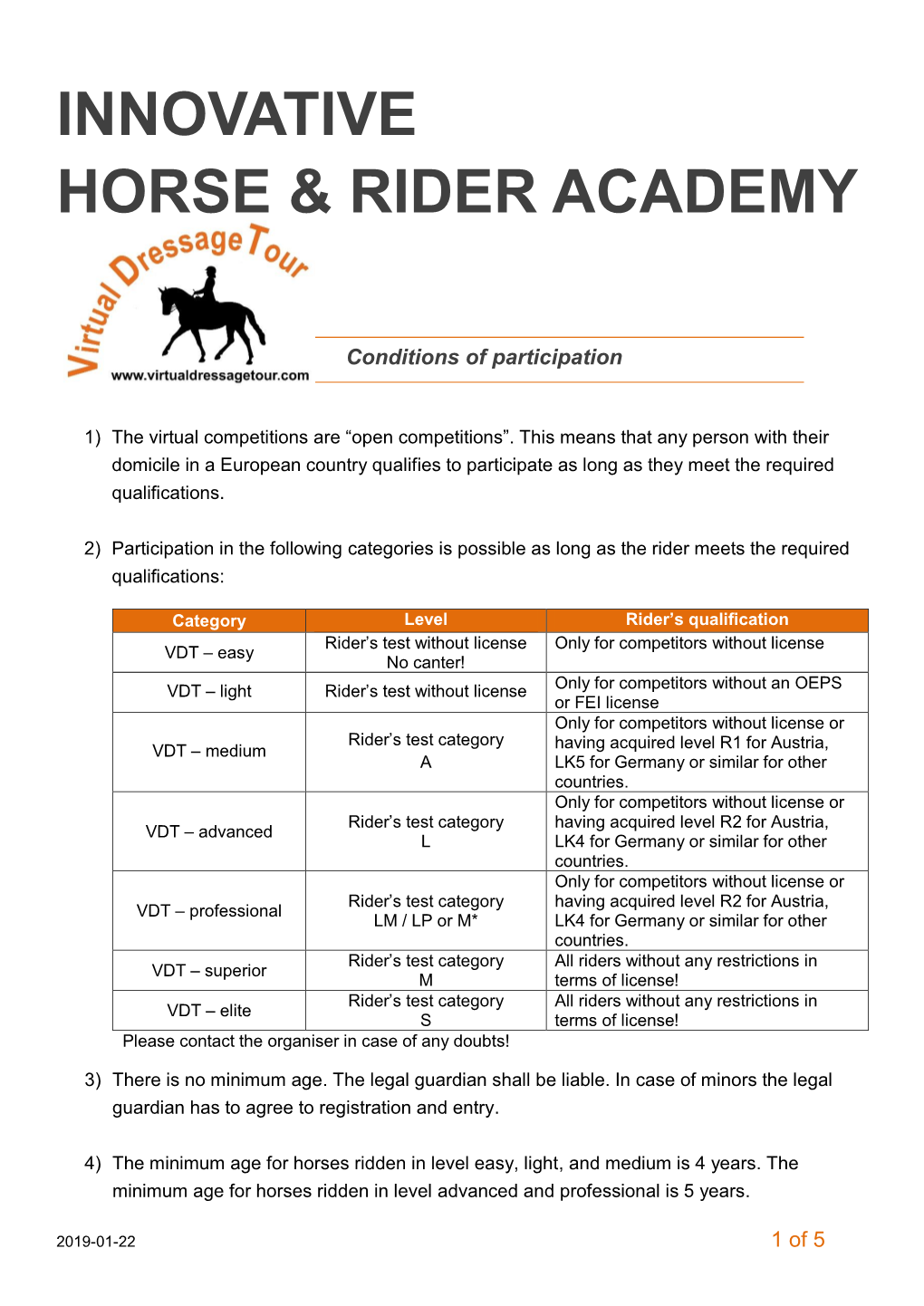 Innovative Horse & Rider Academy