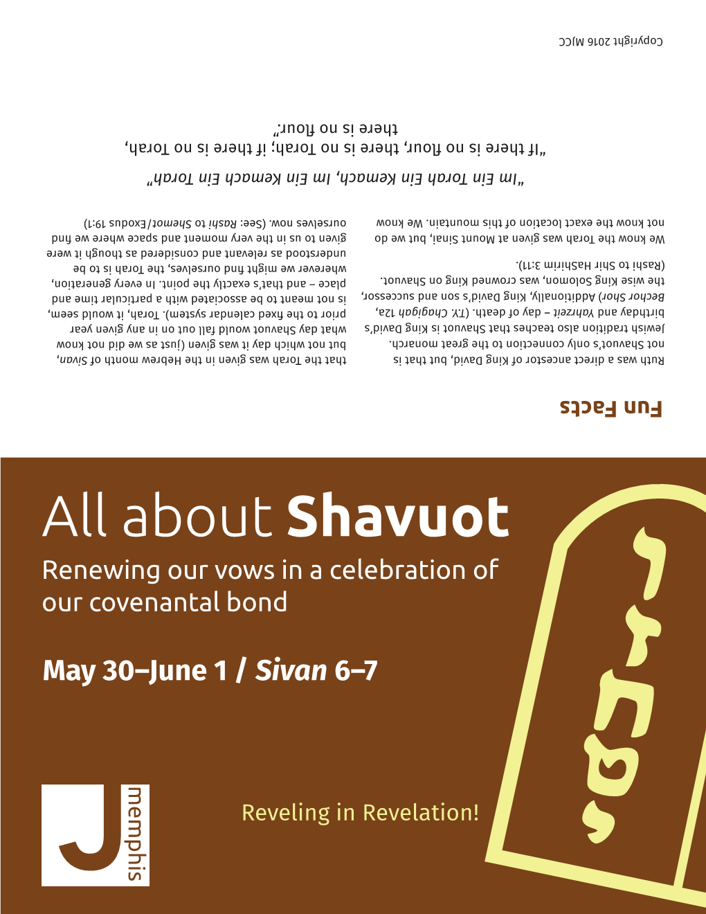 All About Shavuot Renewing Our Vows in a Celebration of Our Covenantal Bond