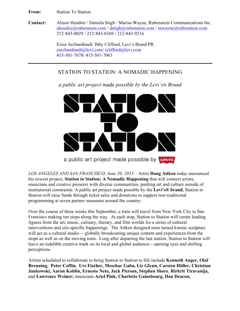 Station to Station Final Press Release 6 20 13[4]