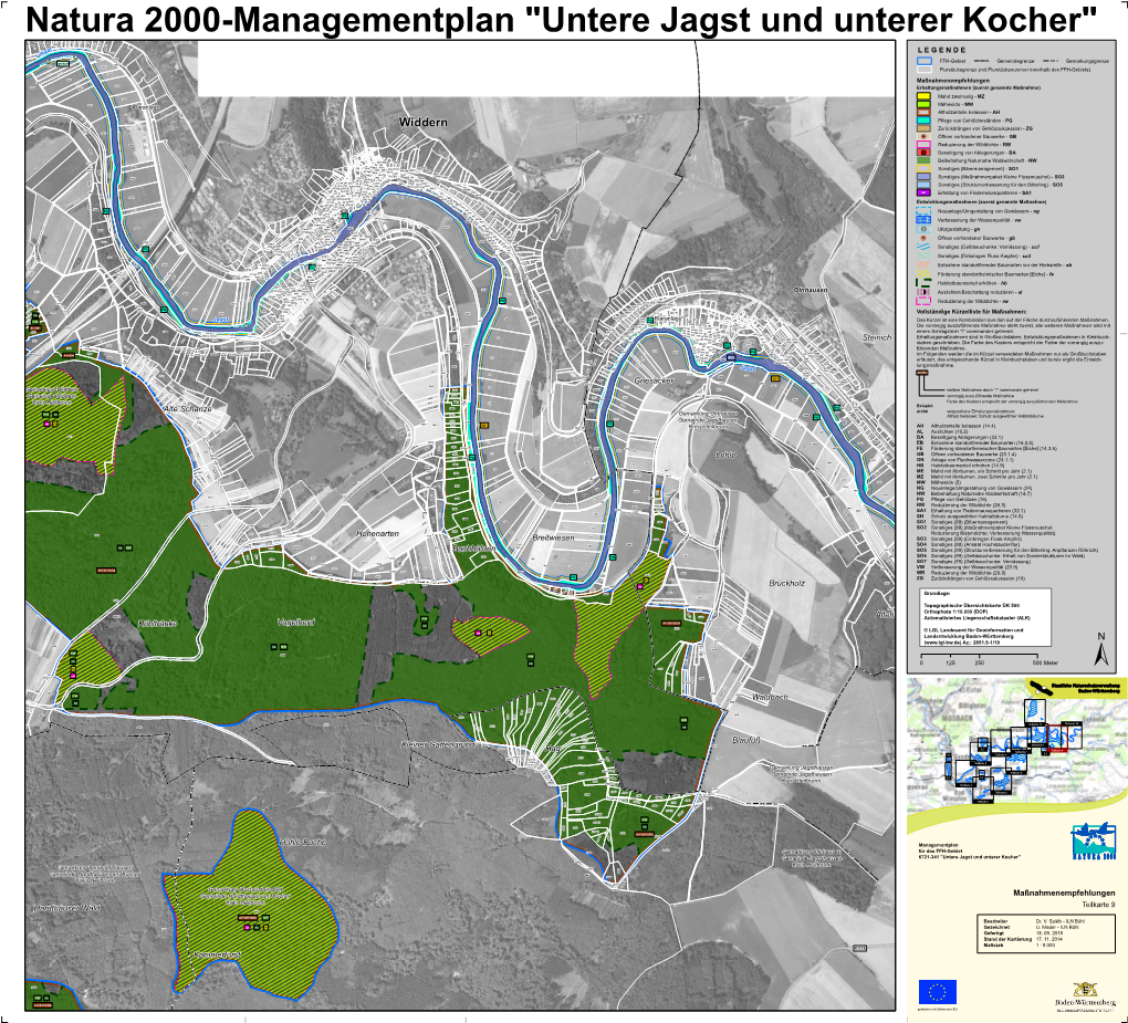 Widdern Zurückdrängen Von Gehölzsukzession - ZG 3805/1 3820 P! Öffnen Vorhandener Bauwerke - GB