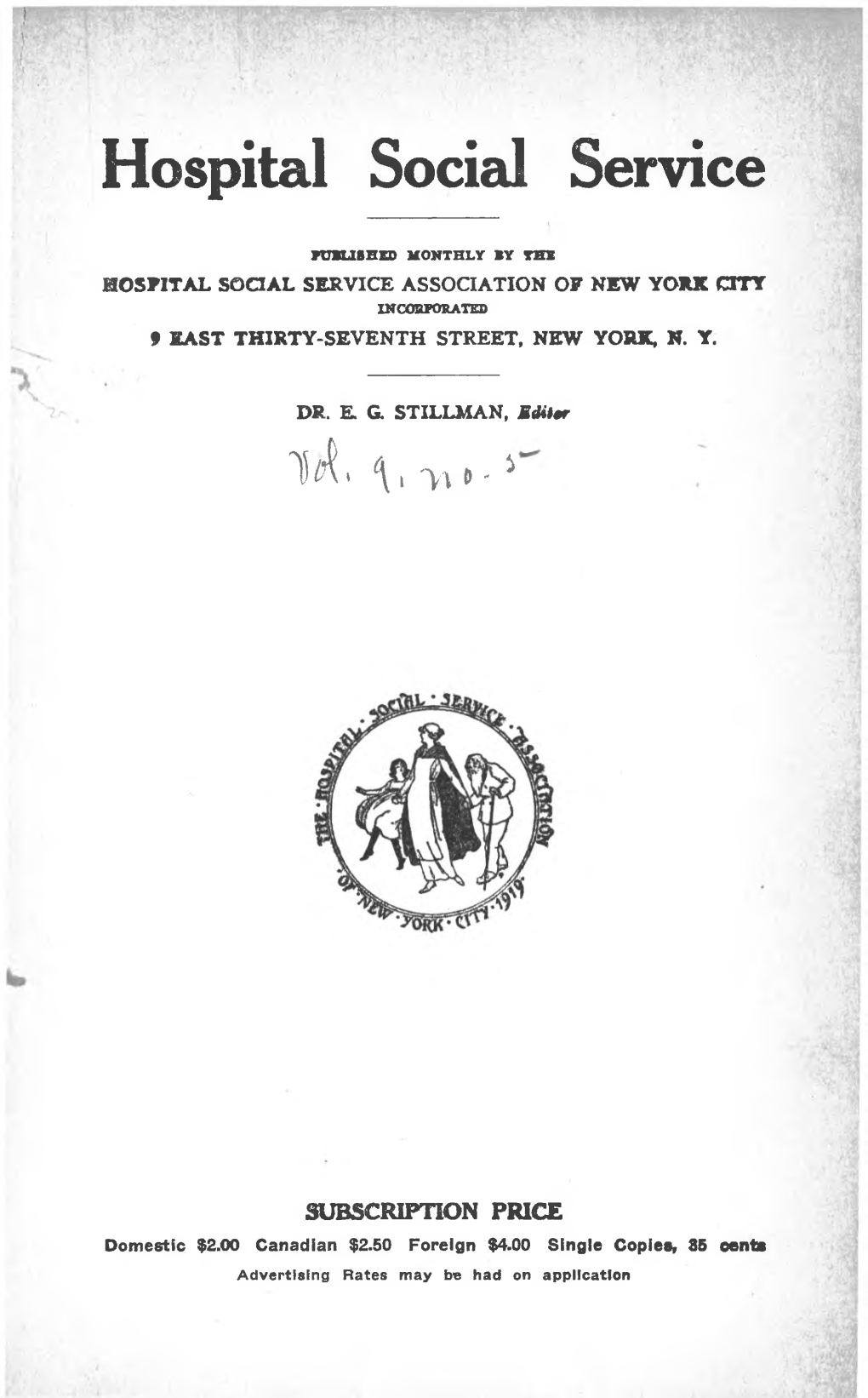 Hospital Social Service