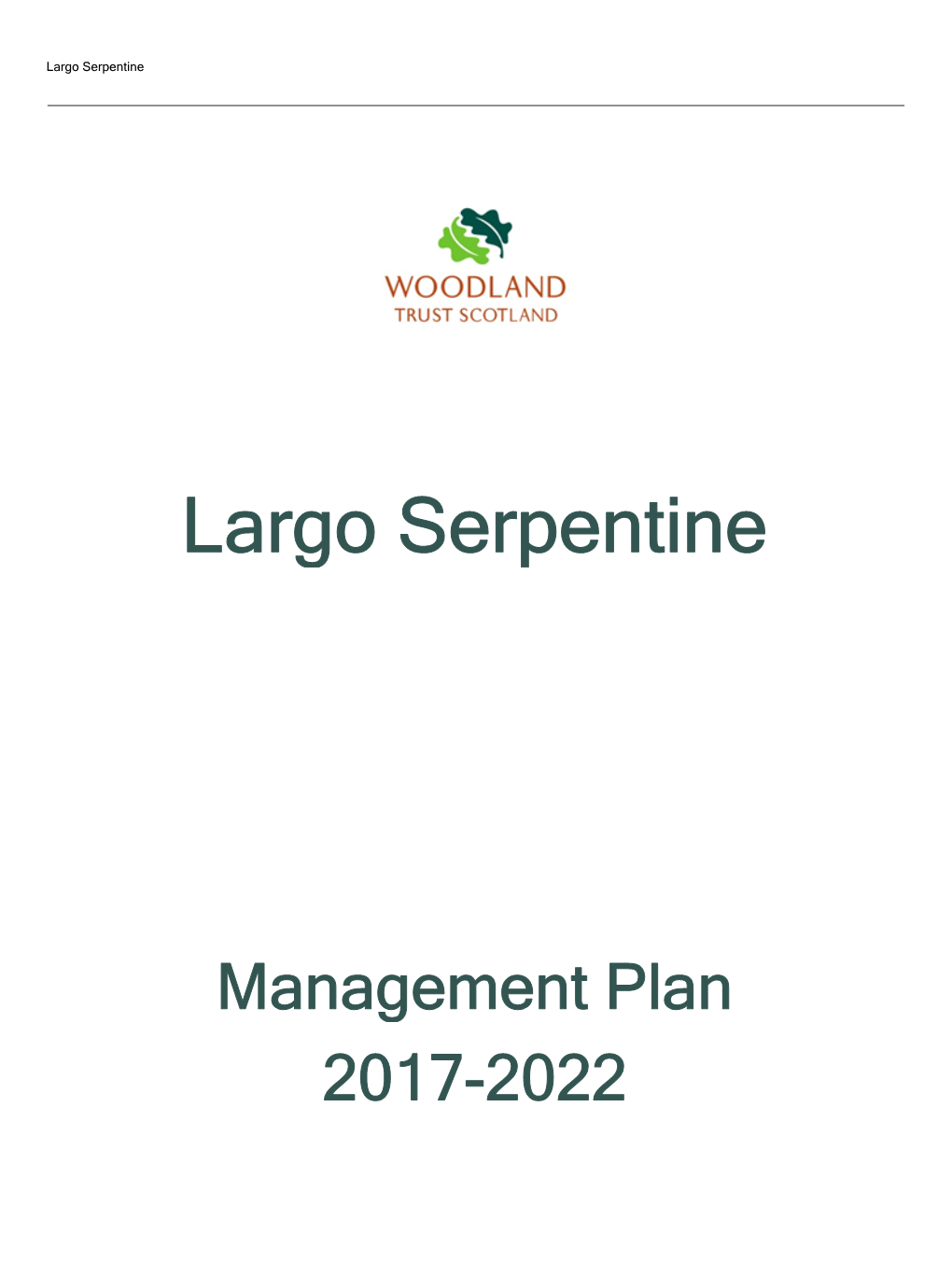 Largo Serpentine