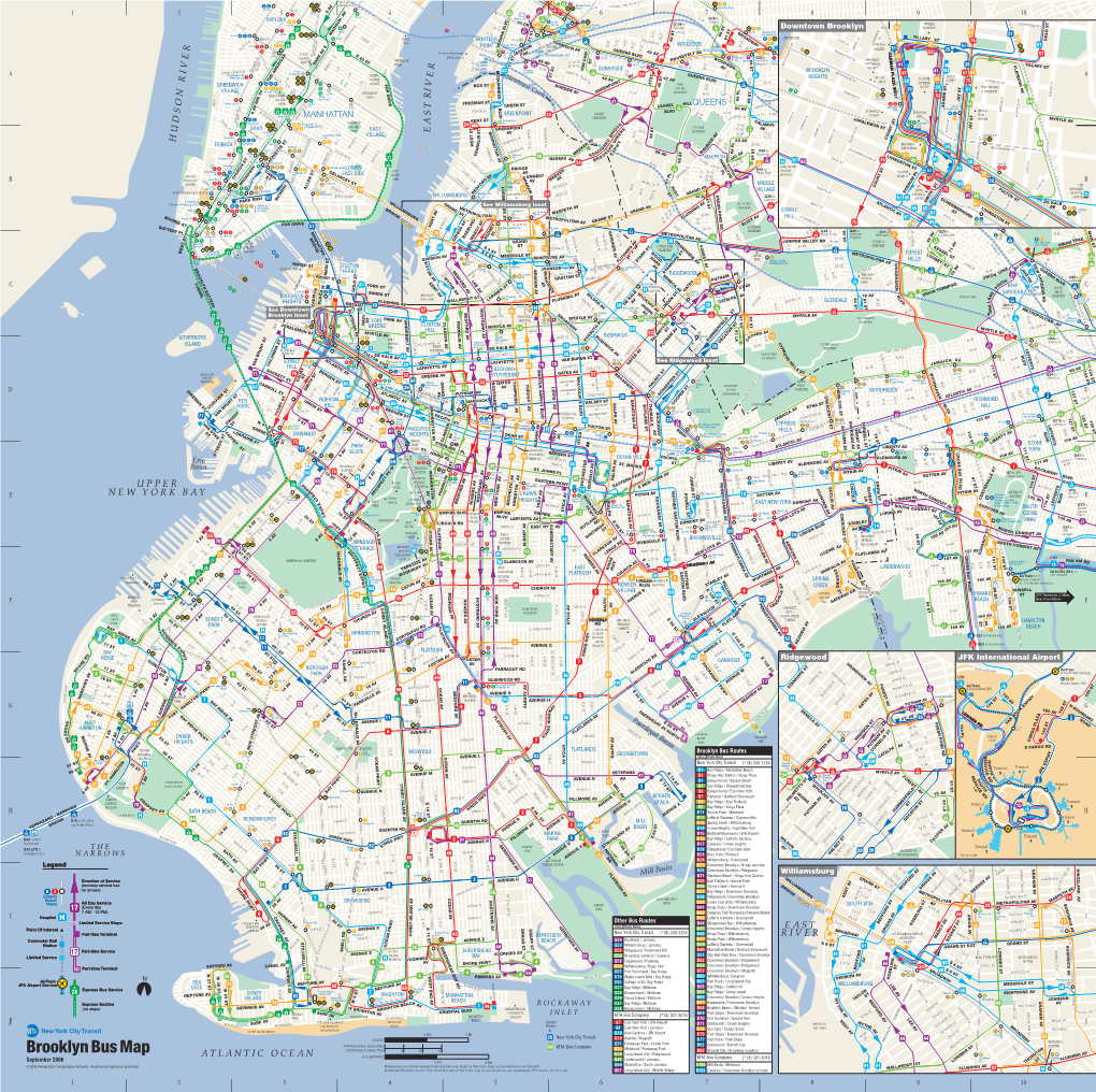 Brooklyn Bus Routes 58 CORNELIA ST Q