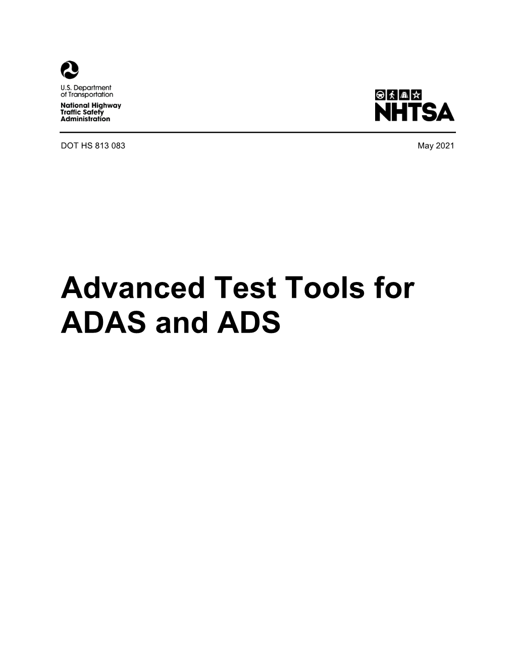 Advanced Test Tools for ADAS and ADS