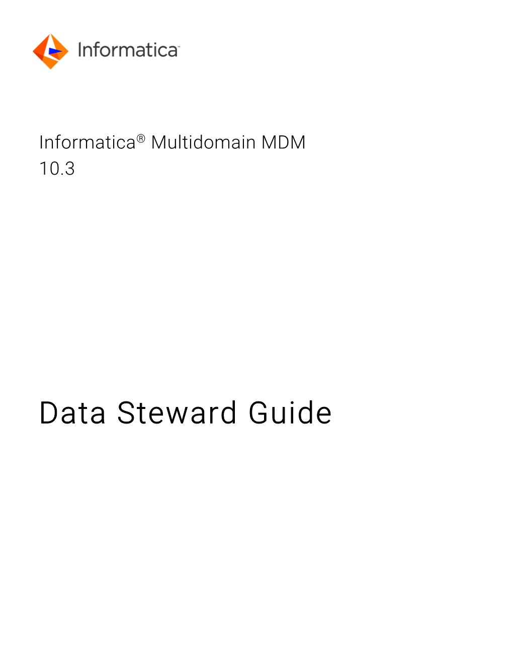 Informatica Multidomain