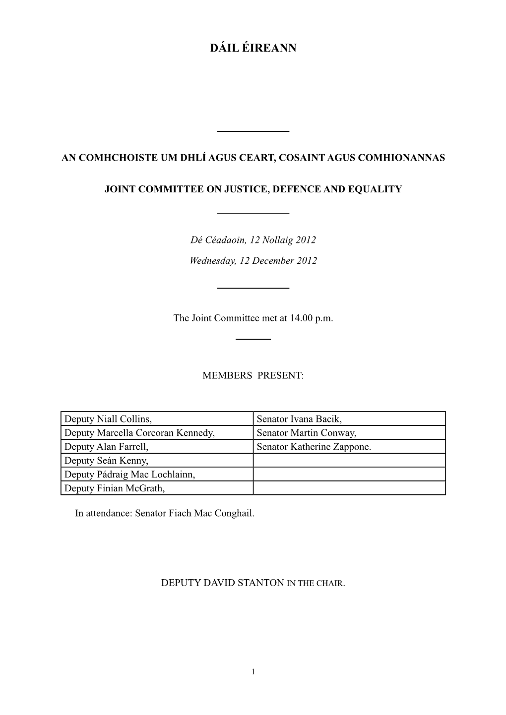 Report on Review of Legislation on Prostitution Part 3 Committee Debates