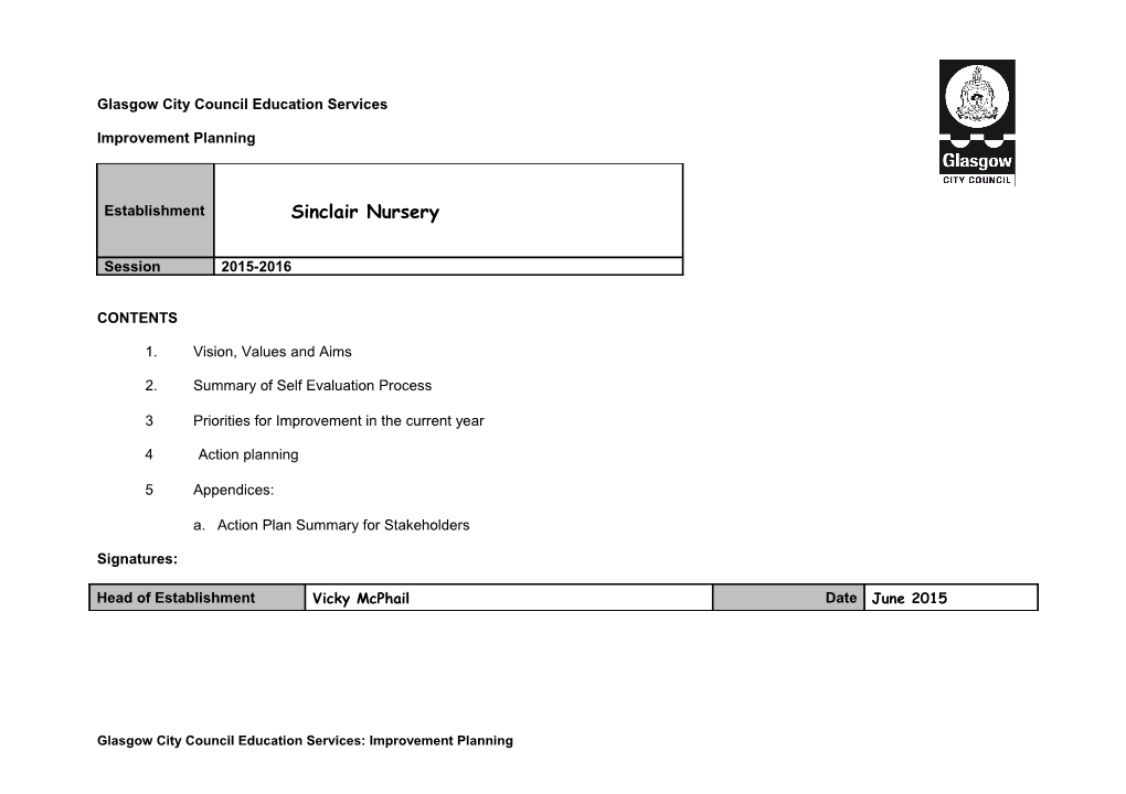 Glasgow City Council Education Services