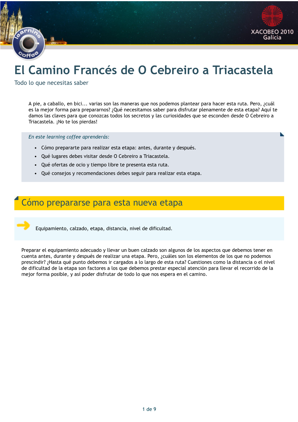 El Camino Francés De O Cebreiro a Triacastela Todo Lo Que Necesitas Saber