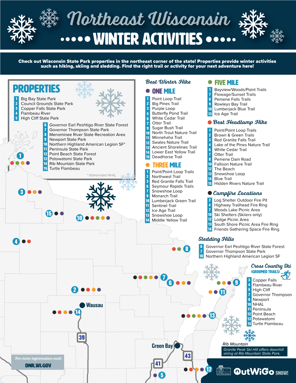 N Theast Wisconsin WINTER ACTIVITIES