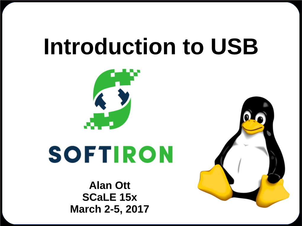 Introduction to USB