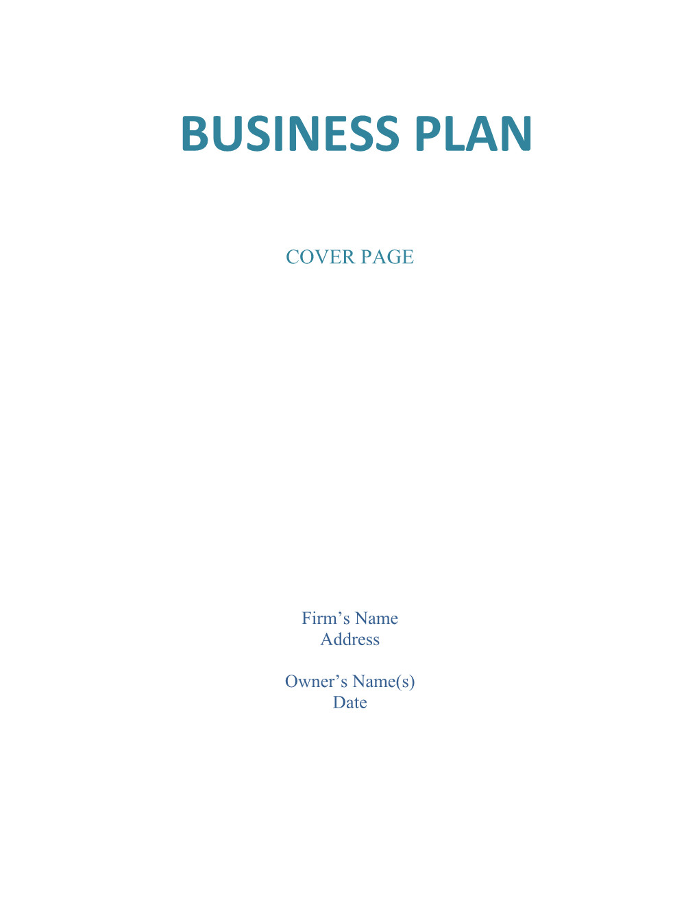 Business Plan s5