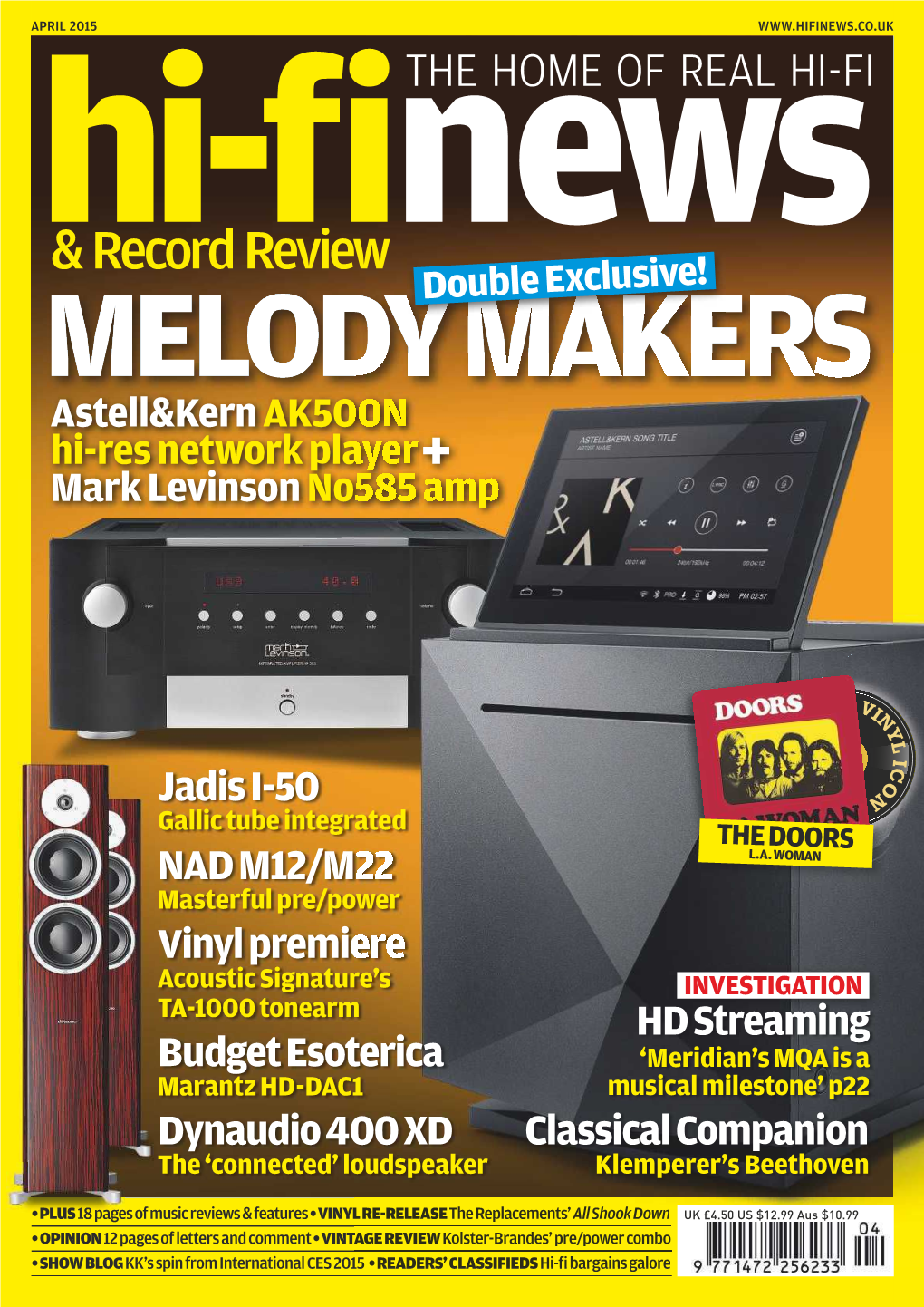 Hi-Fi News & Record Review, November 2014 the ULTIMATE COMES HOME