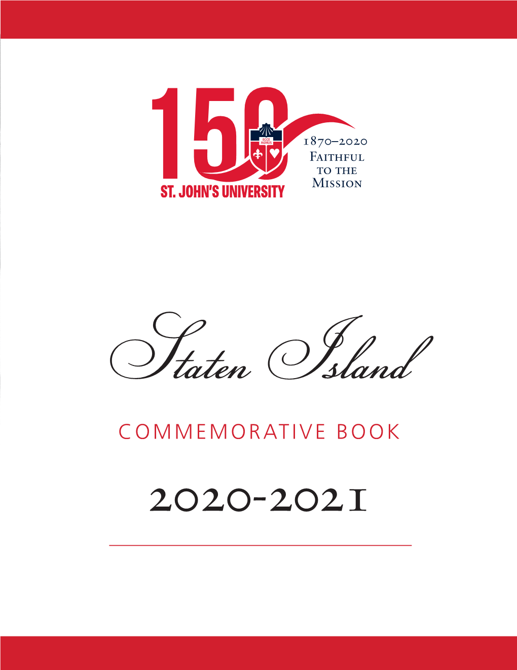 Commemorative Book 2020-2021 St