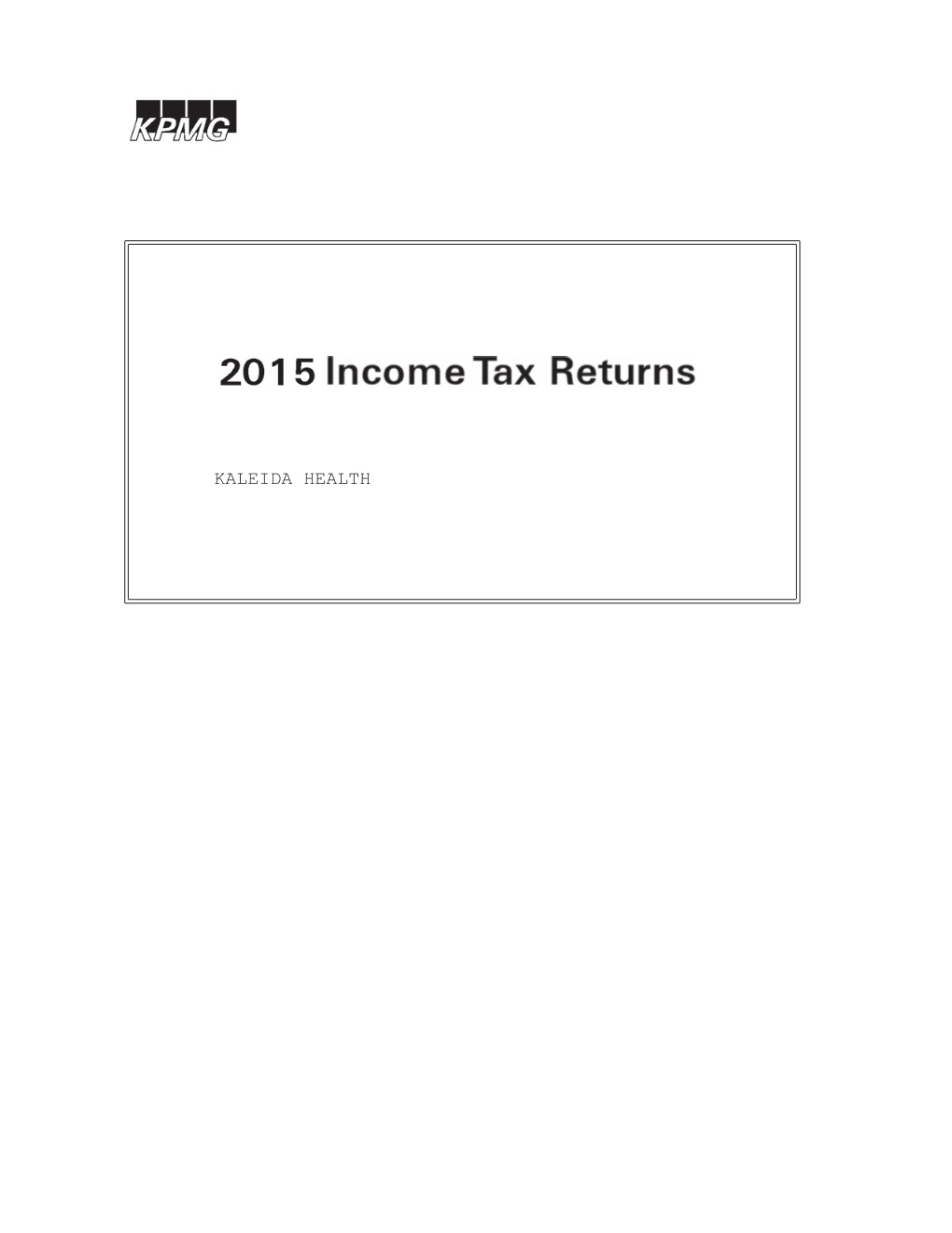 Tax Year 2015