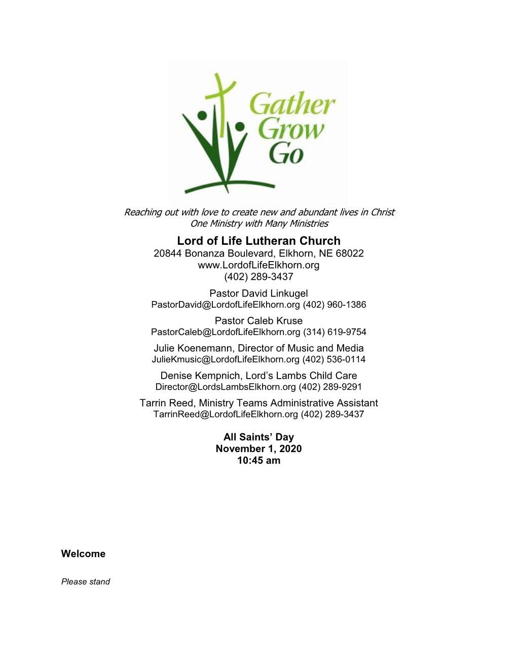 Lord of Life Lutheran Church