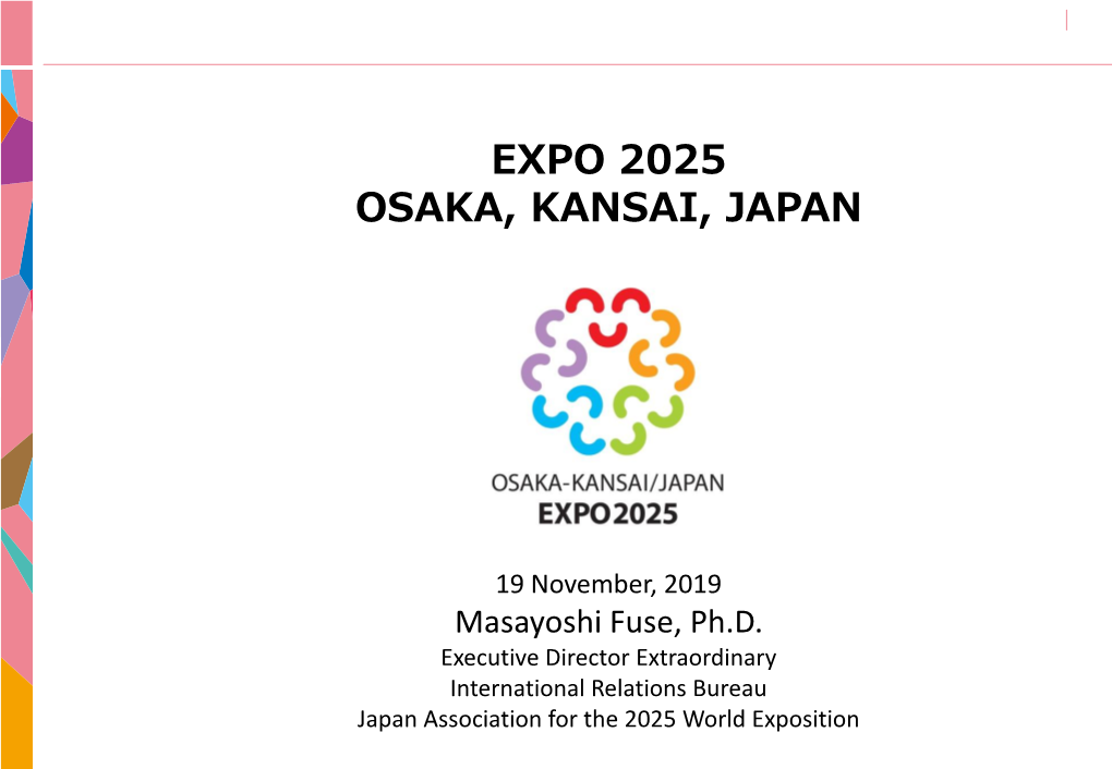 Expo 2025 Osaka, Kansai, Japan