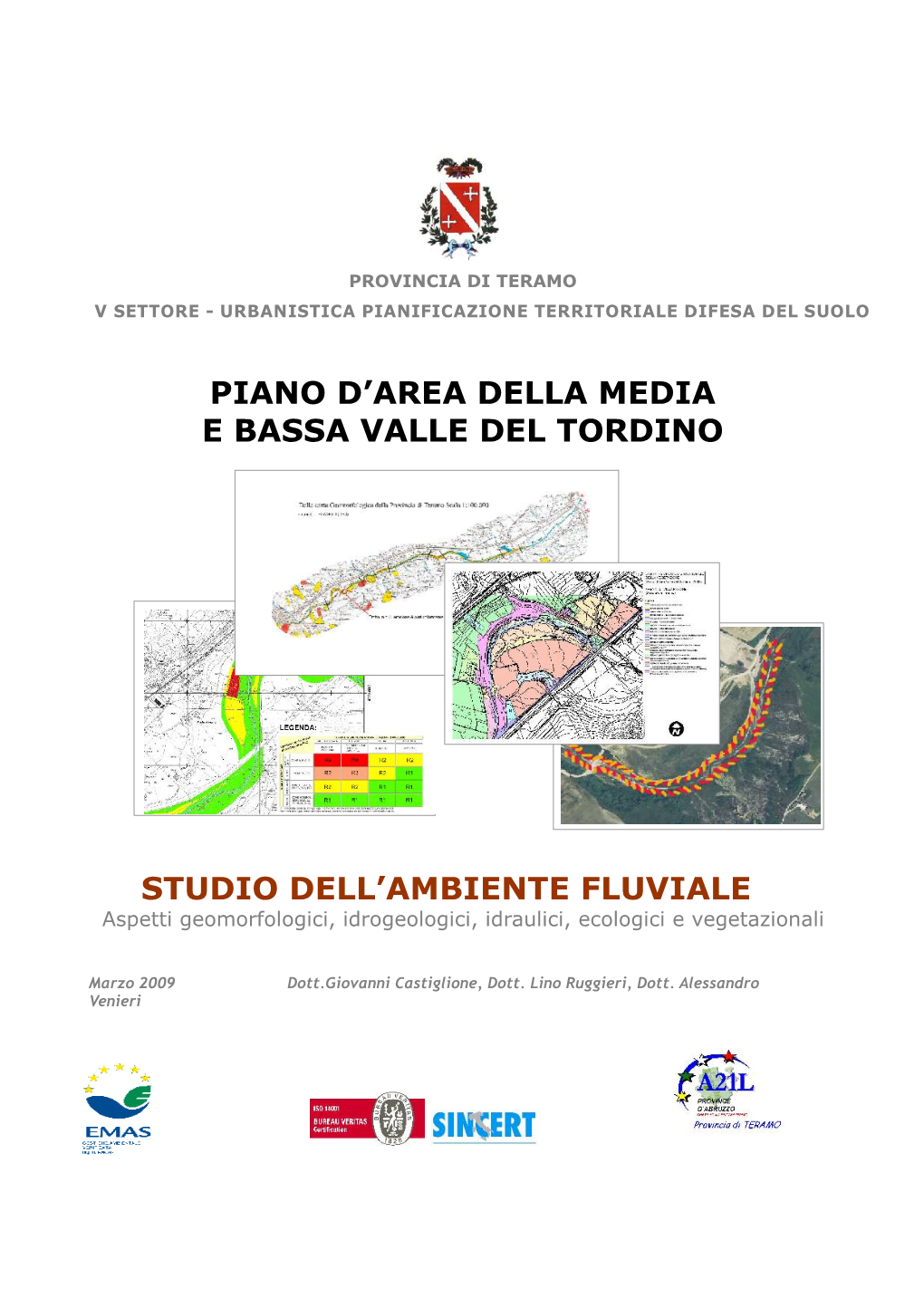 Piano D'area Della Media E Bassa Valle Del Tordino