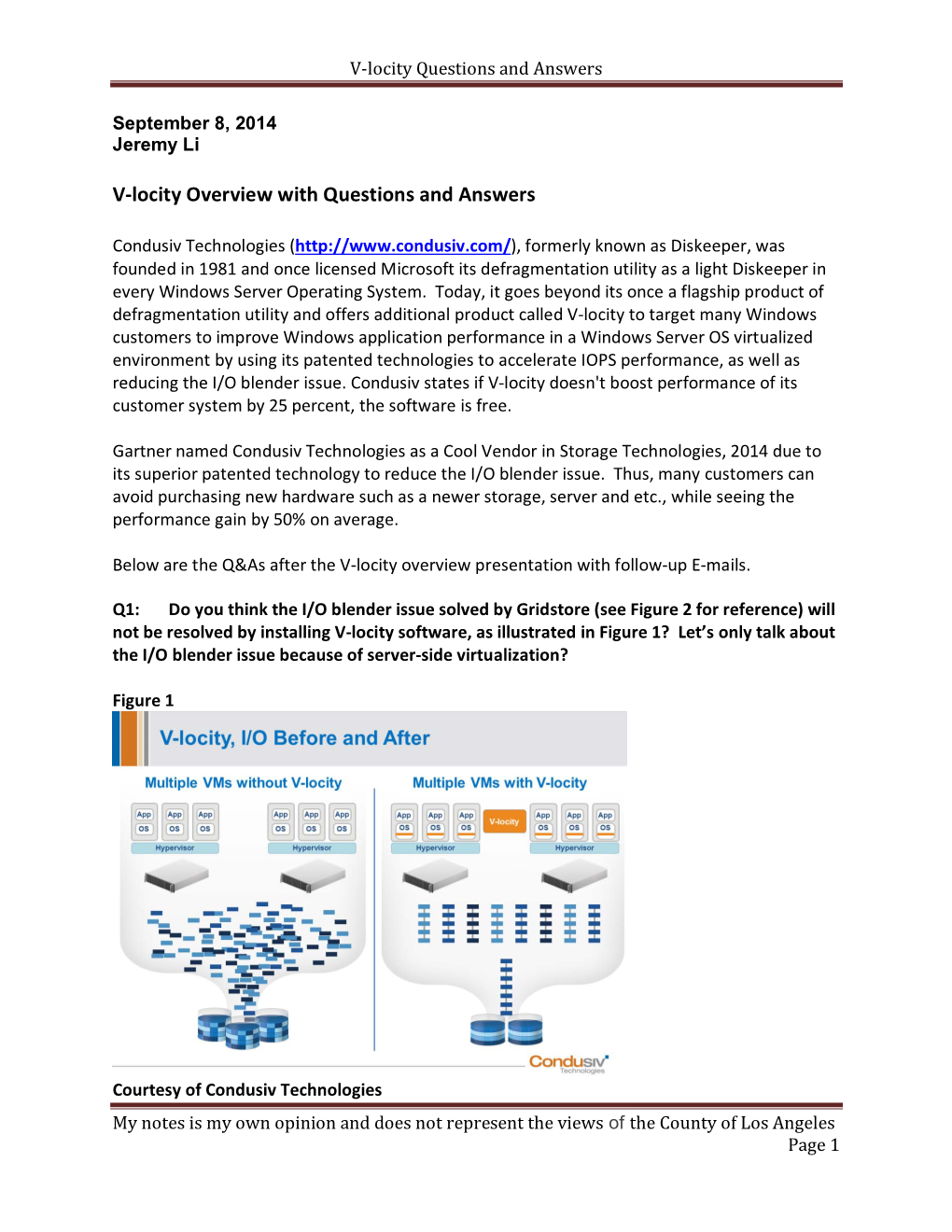 V-Locity Questions and Answers