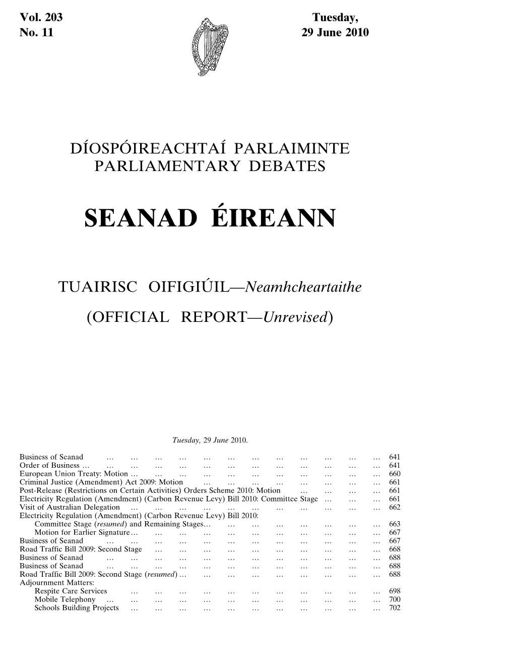 Seanad Éireann