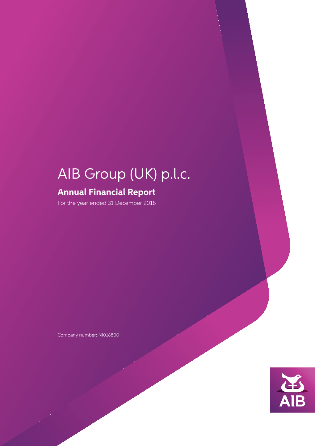 AIB Group (UK) P.L.C., Whilst Any Reference to ‘AIB UK Group’ Will Relate to AIB Group (UK) P.L.C