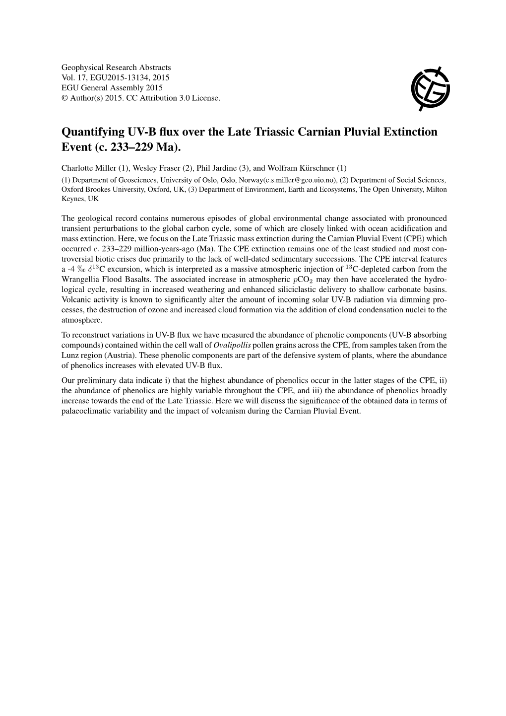 Quantifying UV-B Flux Over the Late Triassic Carnian Pluvial Extinction