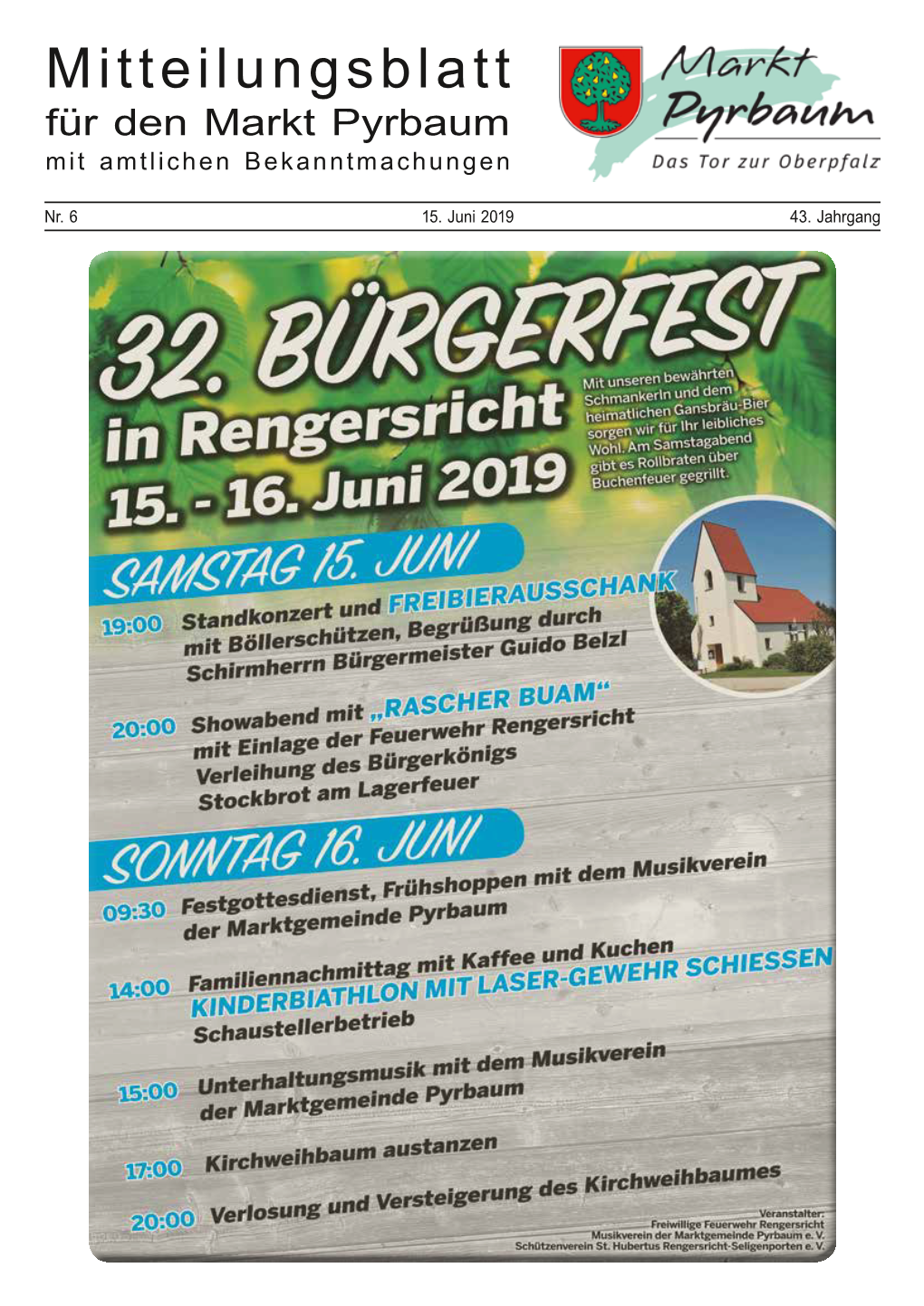 Mitteilungsblatt Juni 2019