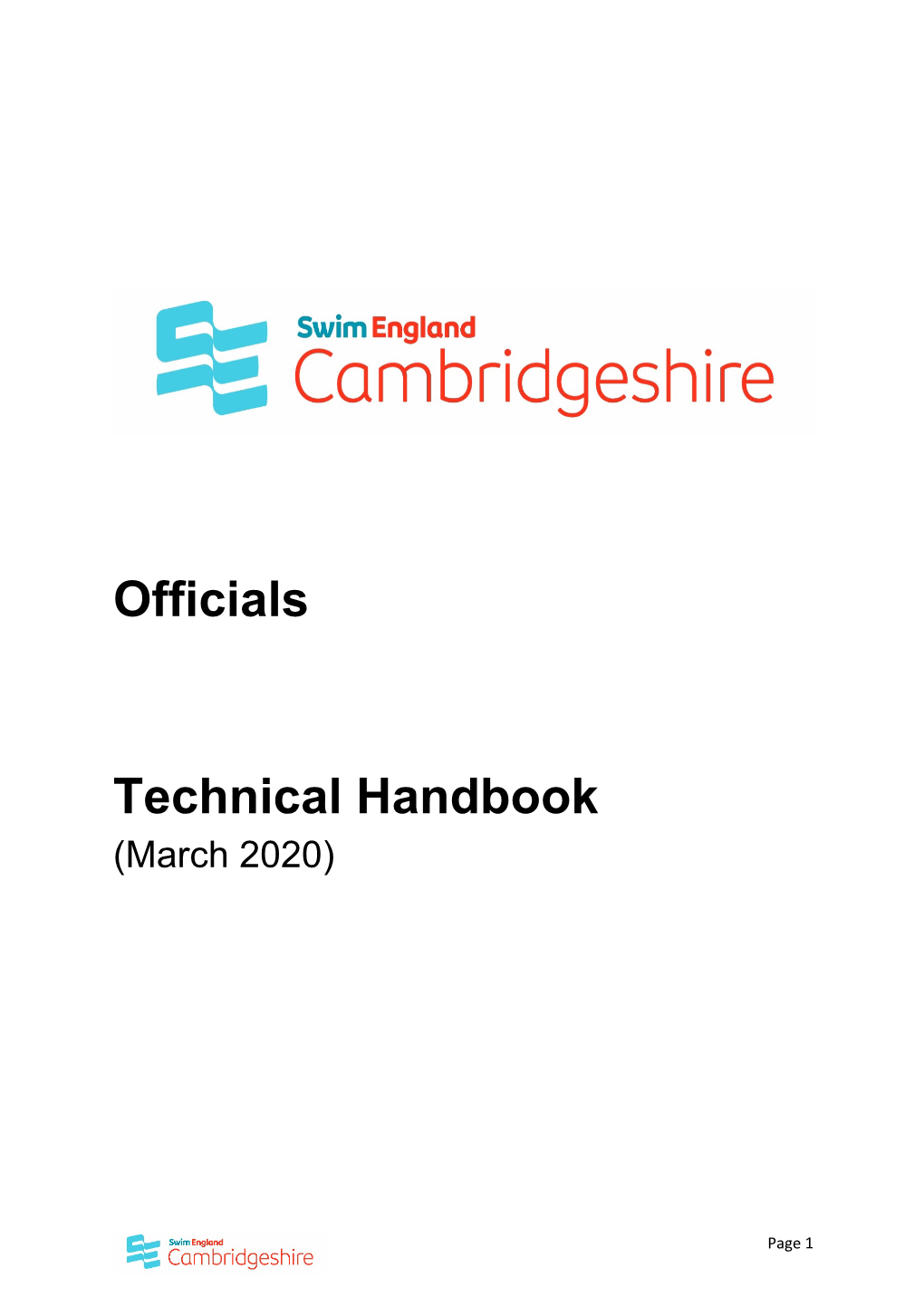 Officials Technical Handbook