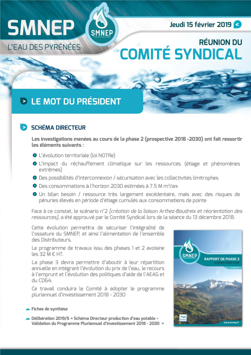 Comité Syndical 15-02-2019