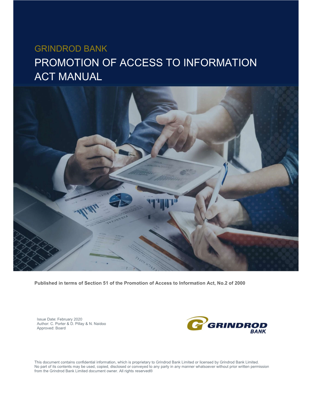 Promotion of Access to Information