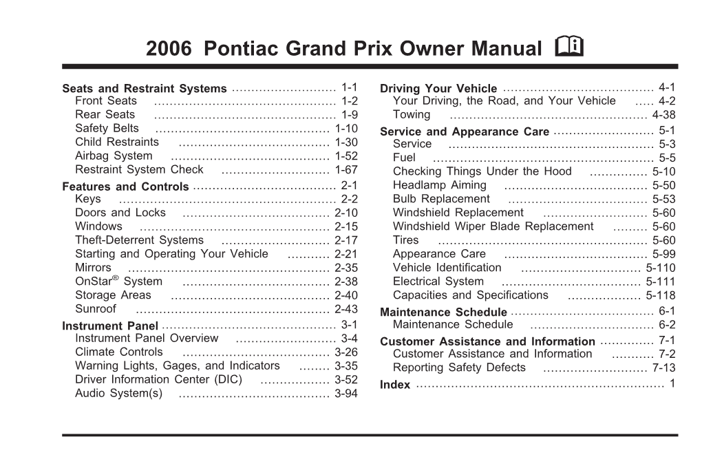 Owner's Manual