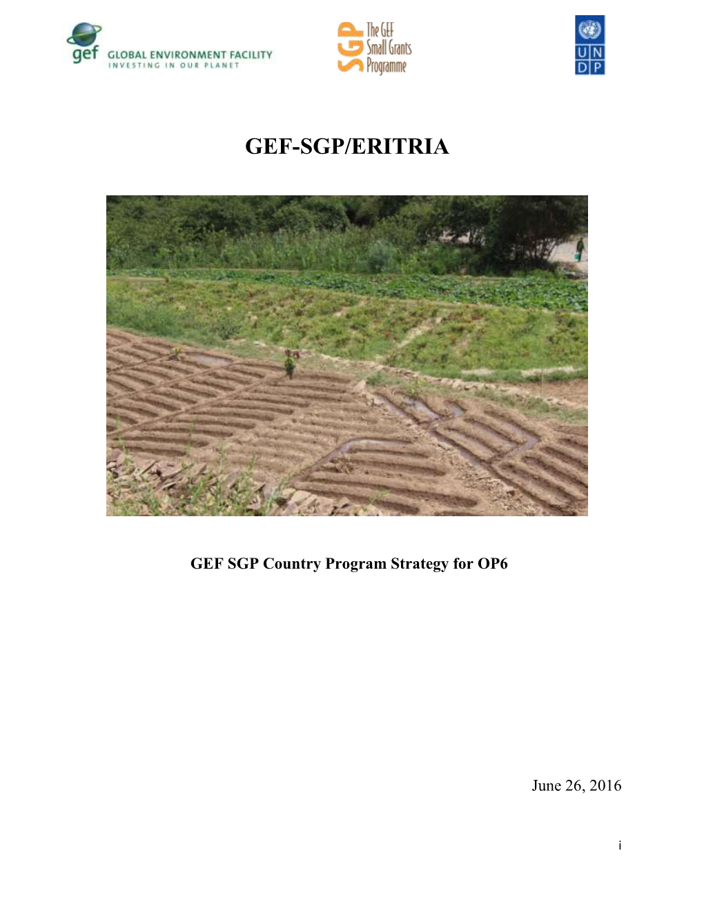 OP6 SGP Eritrea Country Programme Strategy