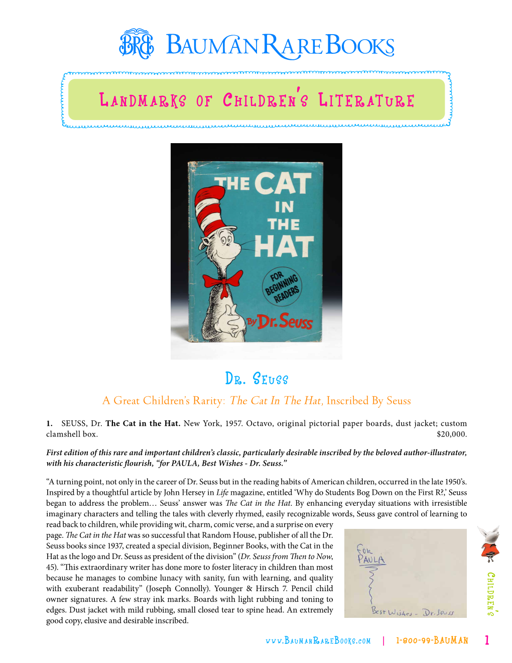 Landmarks of Children's Literature