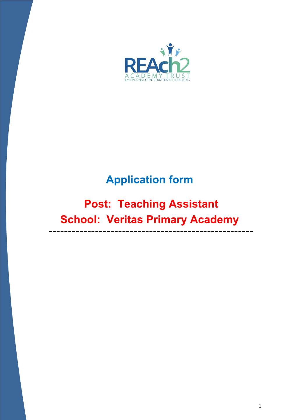 Application Form s22