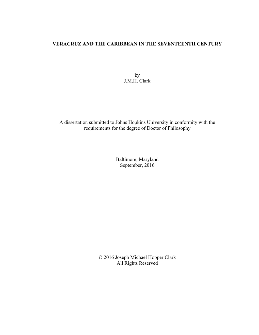 Veracruz and the Caribbean in the Seventeenth Century