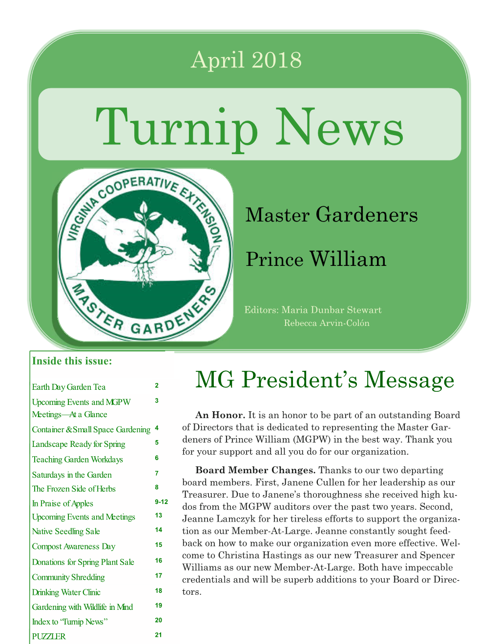 4.2018 Turnip News Final.Pub