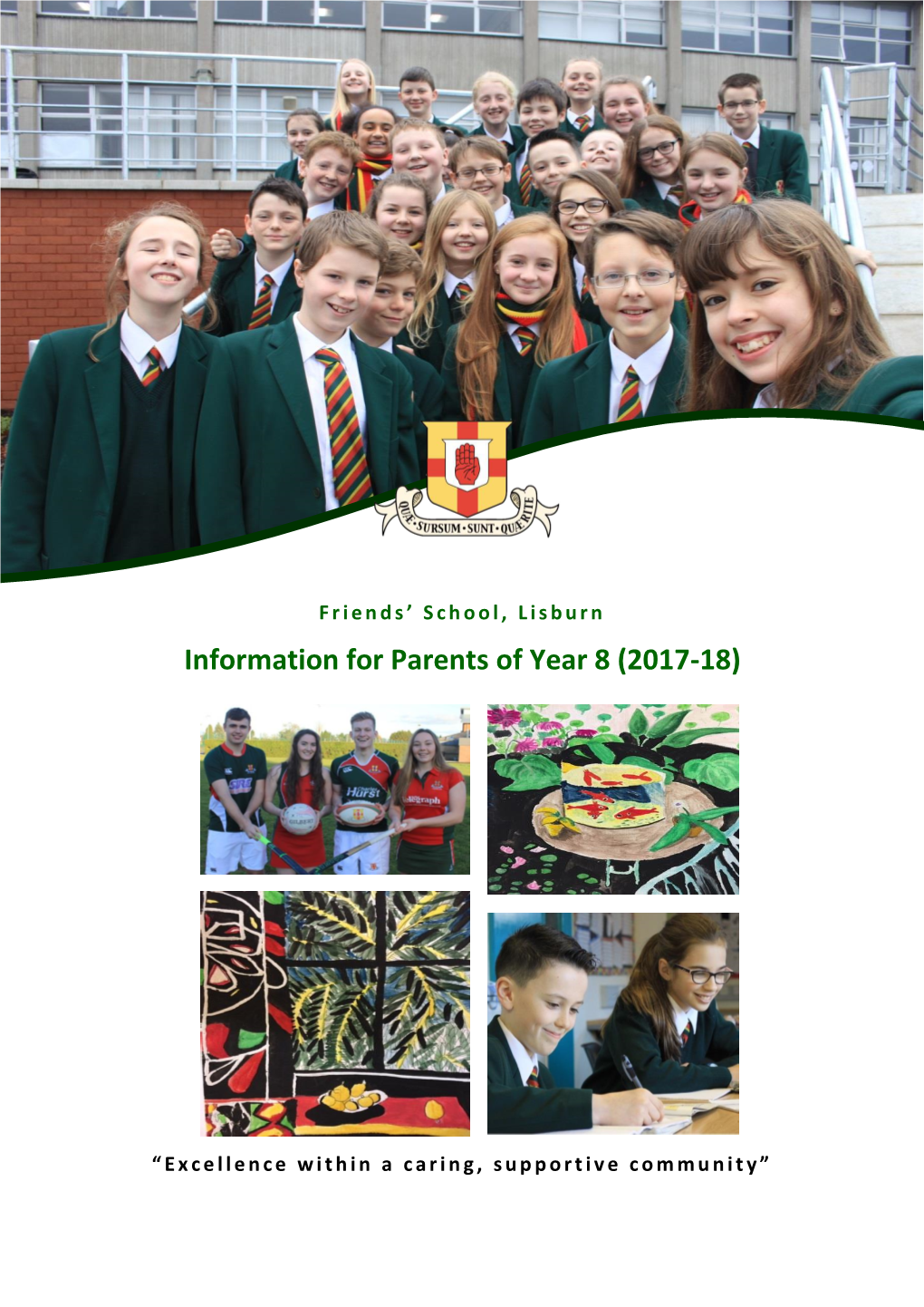 Information for Parents of Year 8 (2017-18)
