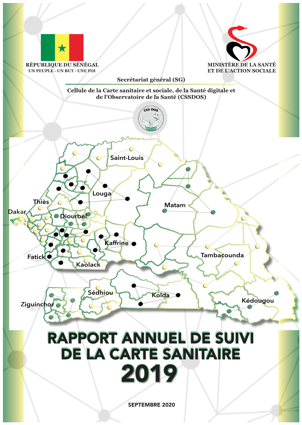 Rapport Annuel De Suivi De La Carte Sanitaire 2019