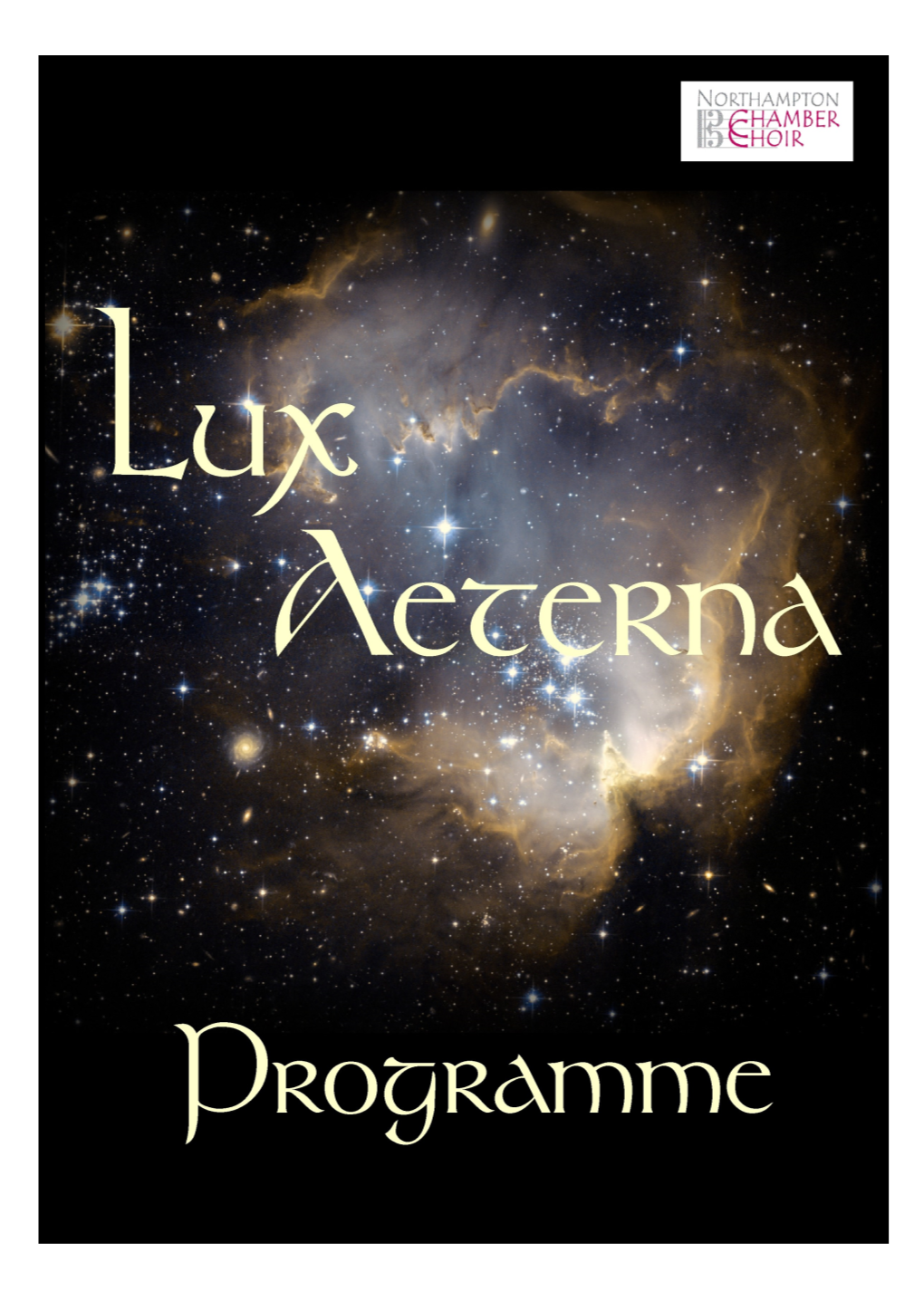 Lux Aeterna Concert Programme