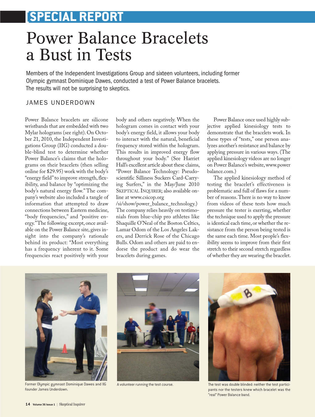 Power Balance Bracelets a Bust in Tests