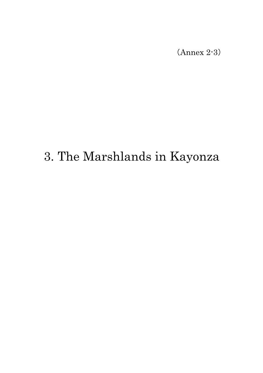 3. the Marshlands in Kayonza