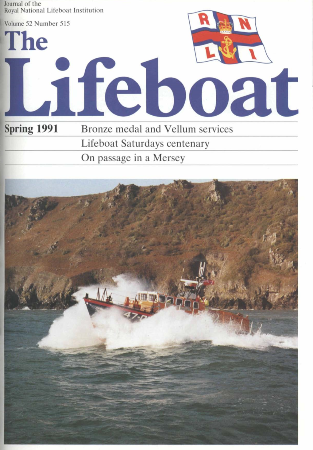 Lifeboat Institution Volume 52 Number 515 The