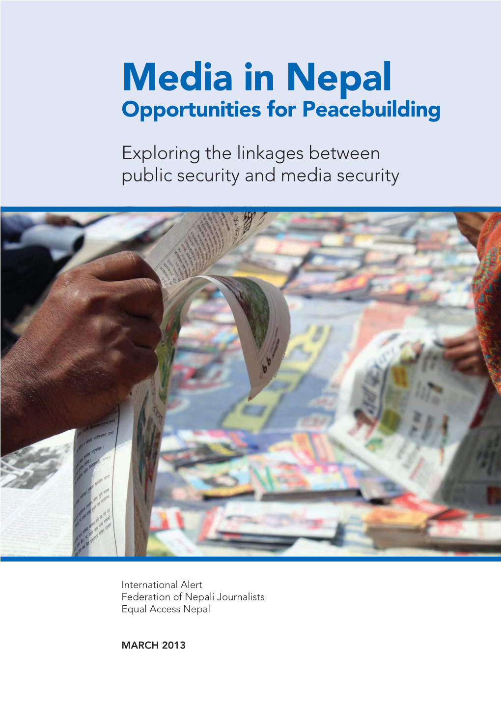 Media in Nepal: Opportunities for Peacebuilding