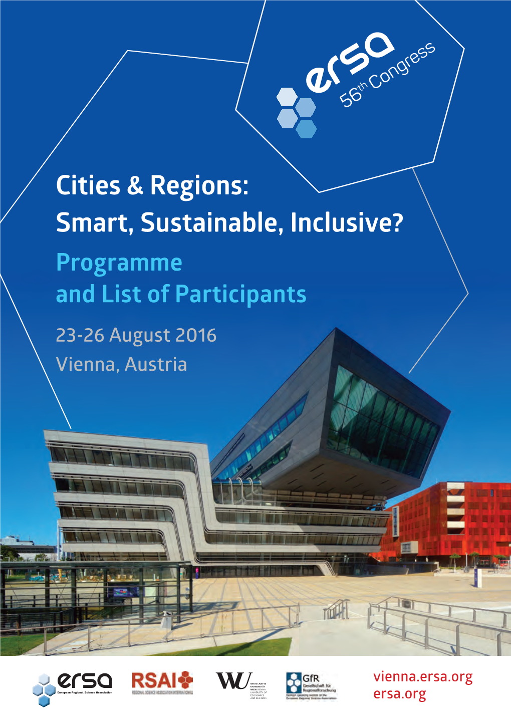 Cities & Regions: Smart, Sustainable, Inclusive?