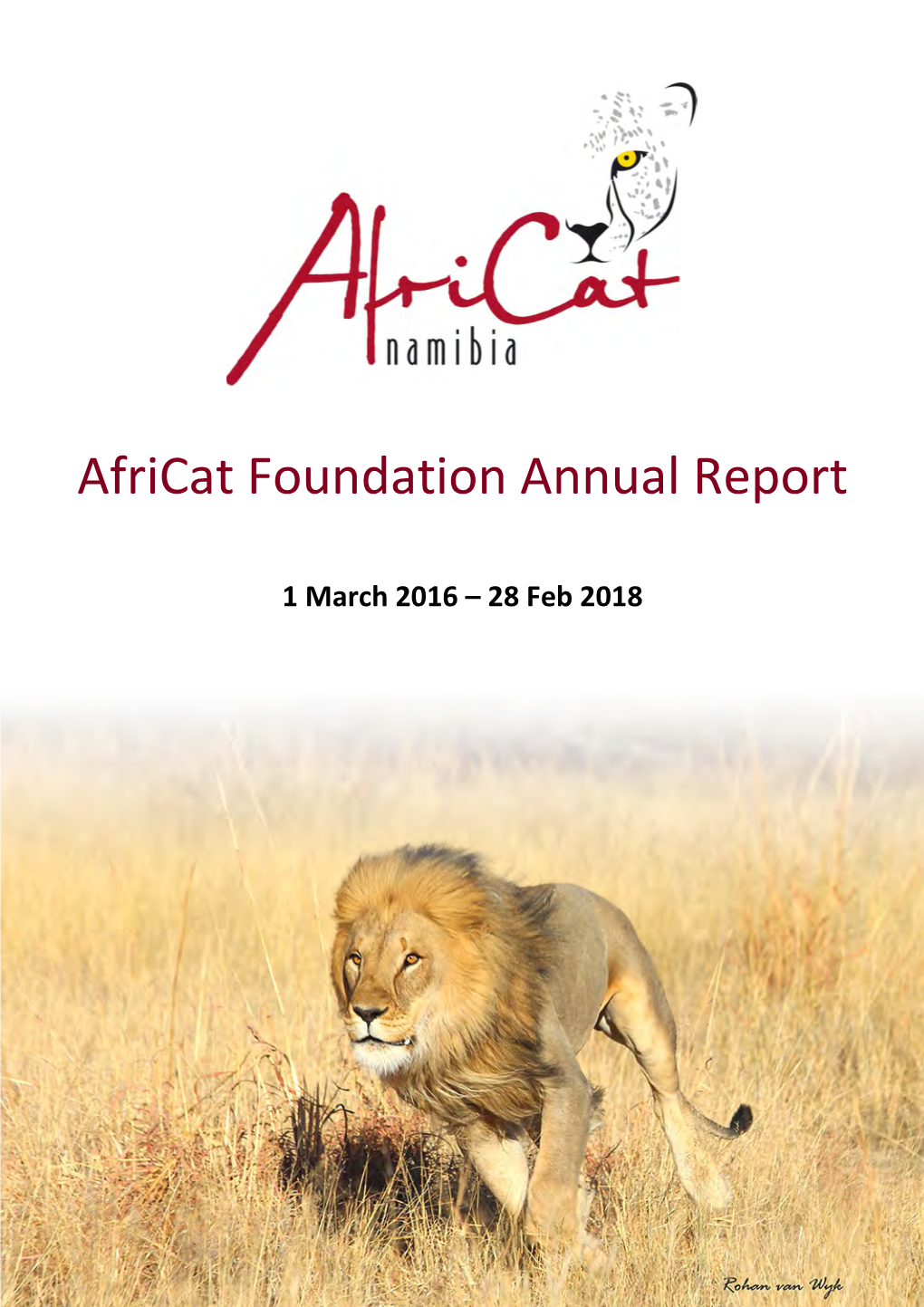 Africat Foundation Annual Report